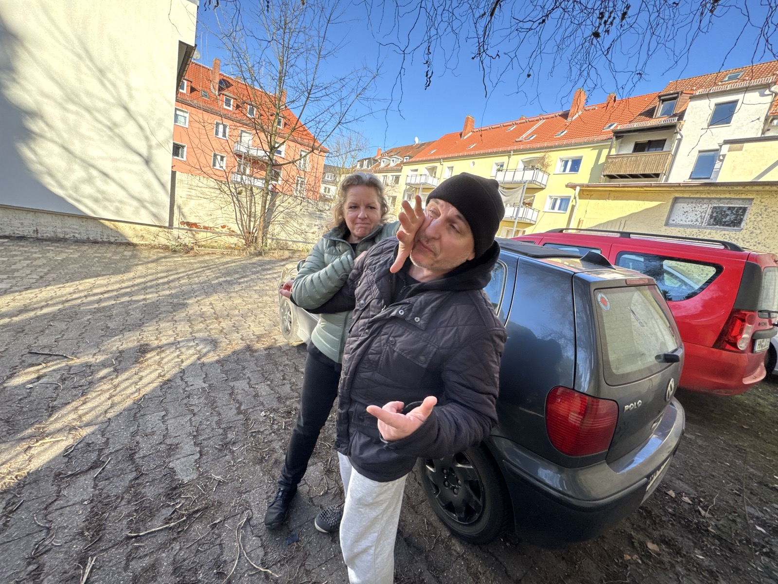 Selbstverteidigungs-Szenario – Konfrontation